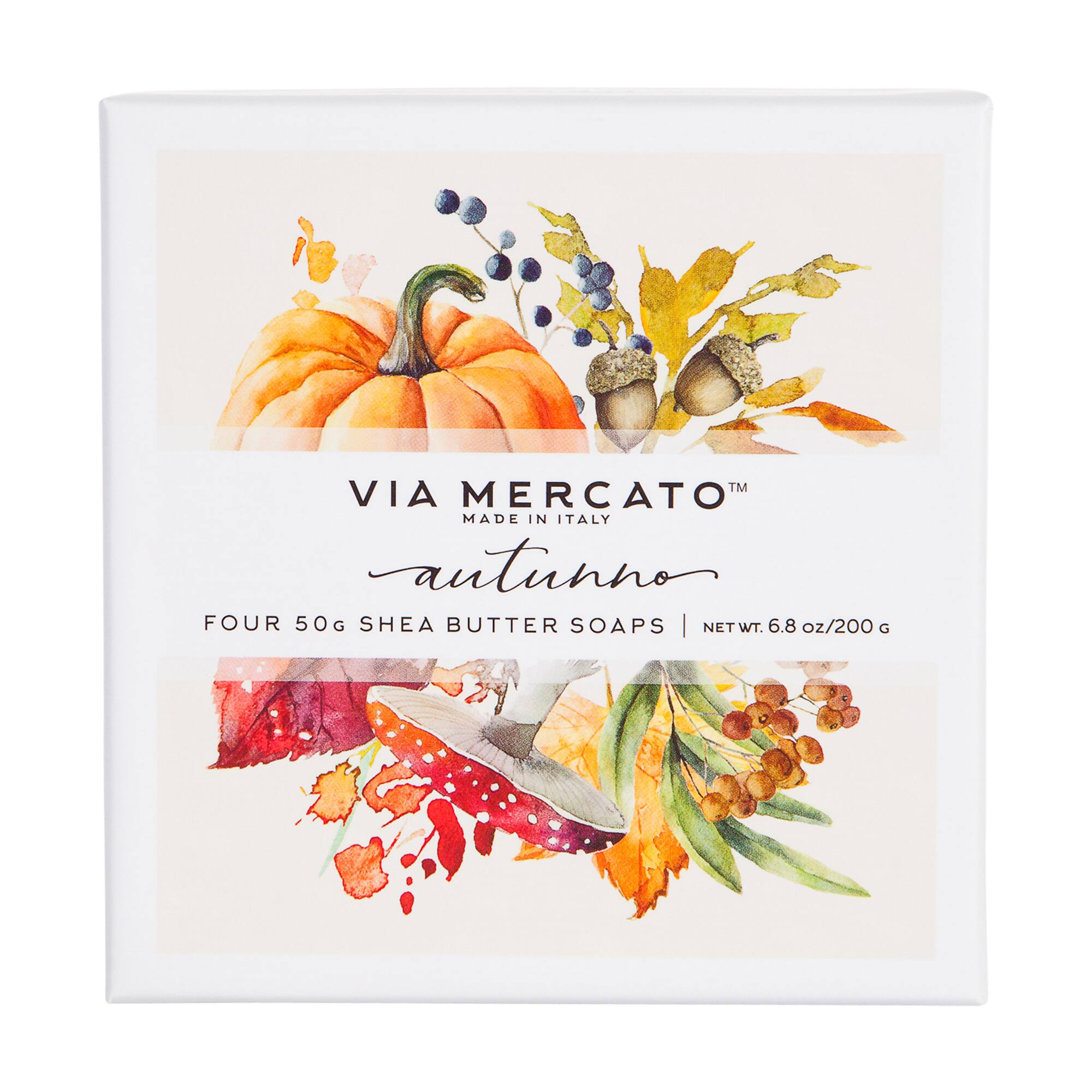 European Soaps Autunno 4 Bar Gift Set